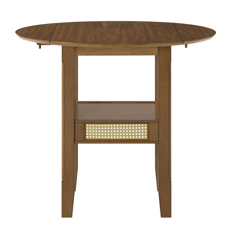 Pulukan Counter Height Dining Table, Chêne, Hauteur standard (hauteur de 30,19 po)