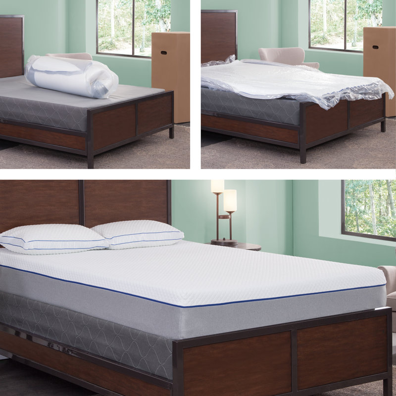 Elysburg 10'' Medium Gel Memory Foam Mattress, Full/Double
