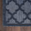 Tapis intérieur / extérieur bleu marine Adianey Red Barrel Studio Easy Care-401769276