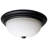 Jontaveous Glass Flush Mount