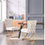 Yvelines Modern Velvet Dining Chairs - Ergonomic Velvet Upholstered Back with Stainless Steel Frame - Side Chair for Kitchen Living Room Dining Room-699648835-710523947