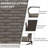 Metal 2 - Person Outdoor Patio Rocking Seating Group with Cushions-987755994