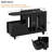 Versatile Mobile End Table with Lockable Wheels and Multi - layer Storage, Ideal for Various Living Spaces-1128123473