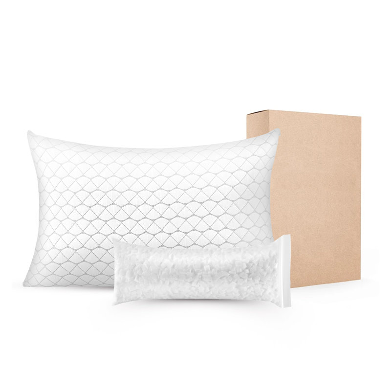 Oreiller pour grand lit en mousse à mémoire de forme réglable