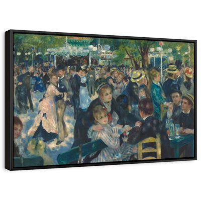 " Dance At Le Moulin De La Galette Canvas Print "