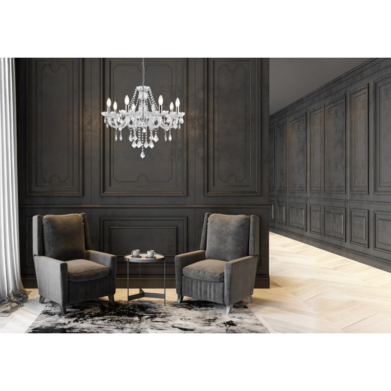 Parkton 8 - Light Crystal Chandelier