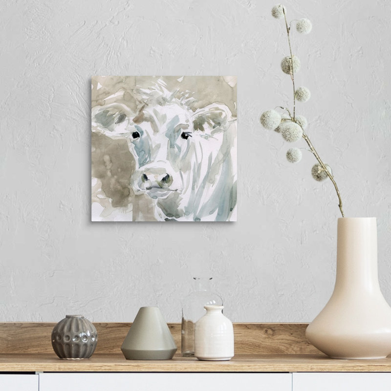 " Boss E. " Painting Print, Wrapped Canvas, 12" H x 12" W x 1.25" D