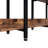 5 Tier Bookcase Home Office Open Bookshelf, Vintage Industrial Style Shelf With Metal Frame, MDF Board-541179250