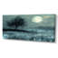 Hiver gris et blanc au clair de lune, arbre I - salon d'art mural fées-984577520-889105410