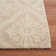 Tapis crème crocheté à la main Taran