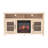 Kohn 58" 2-Door Media Console with Electric Fireplace-1367721245