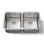 Undertone® 31-1/2" L x 18" W x 7-3/4" Under-Mount Double-Equal Bowl Kitchen Sink