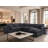 Vivianna Latitude Run® Vivianna 7-Piece Chenille Reversible Corner Sectional with Ottoman -1751209448