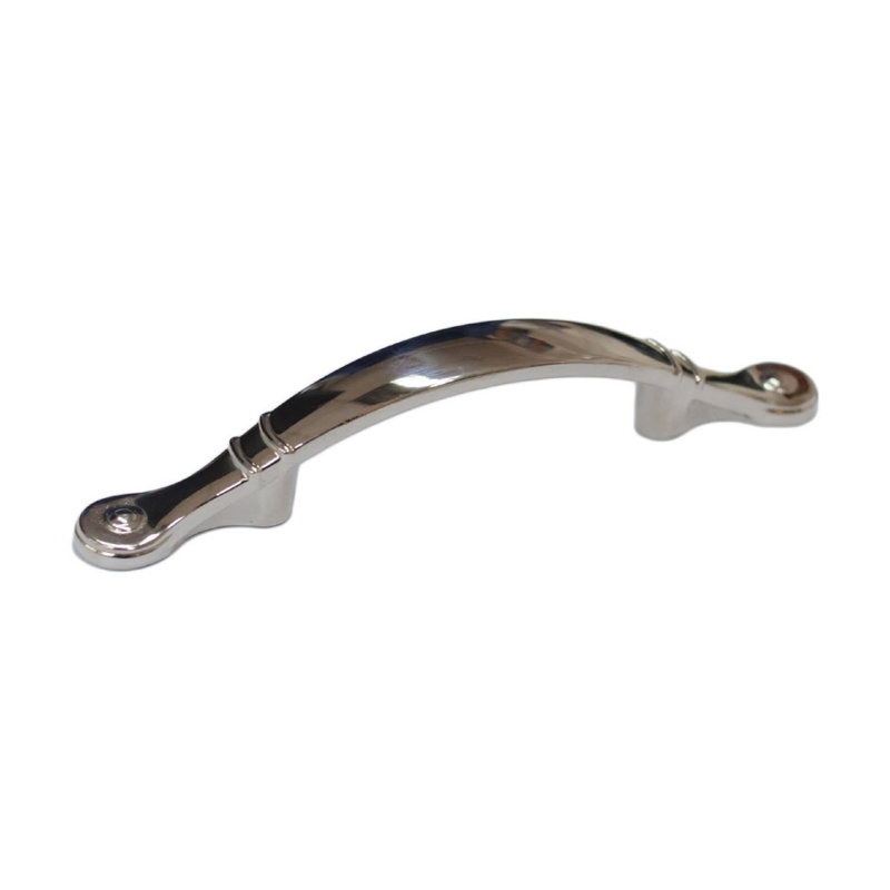 Ensemble de poignées en arche 3 po Digno Cabinet Hardware, Nickel poli