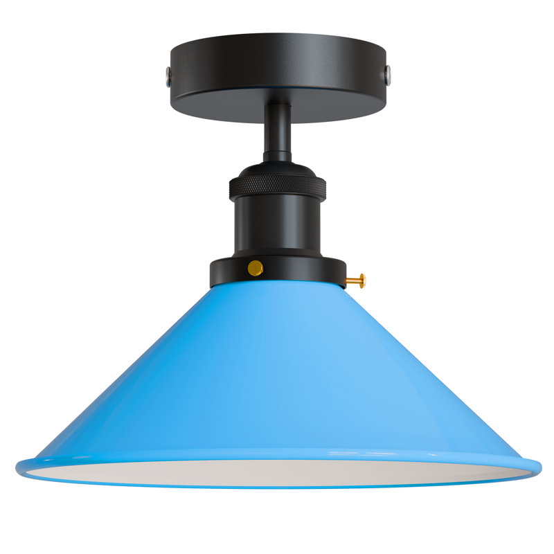 Langleyville Flush Mount, Blue