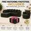 4 Seater Corduroy Sofa & Chaise-135004213