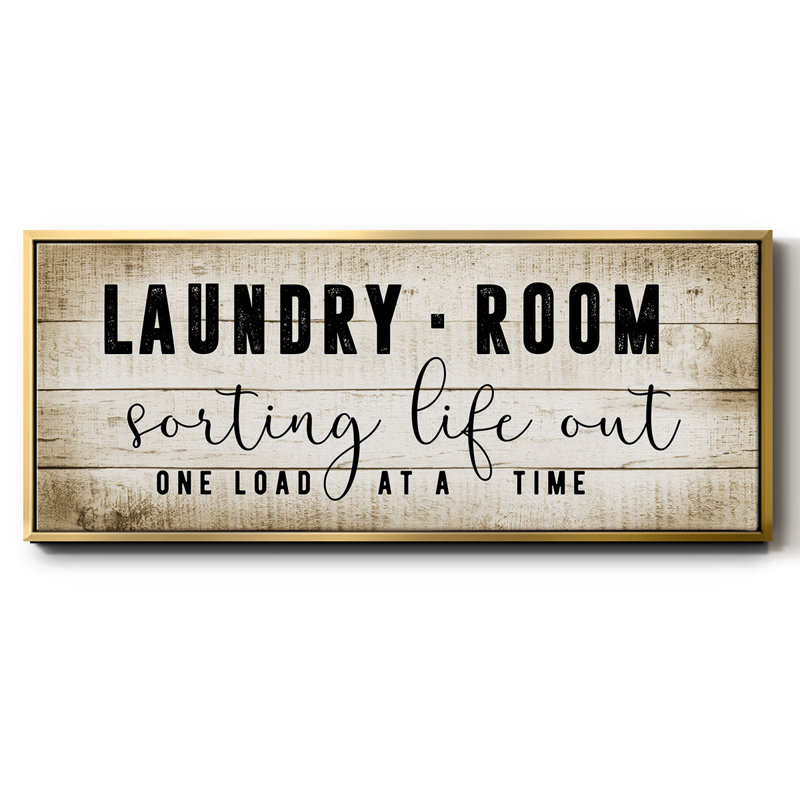 Laundry Room - Toile encadrée