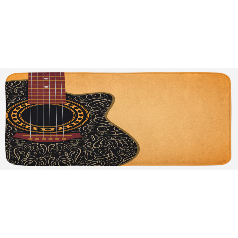 Tapis de cuisine guitare