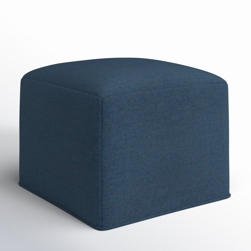 Repose-pieds rembourré 22 po Praia Sunbrella®, Spectre indigo Sunbrella®