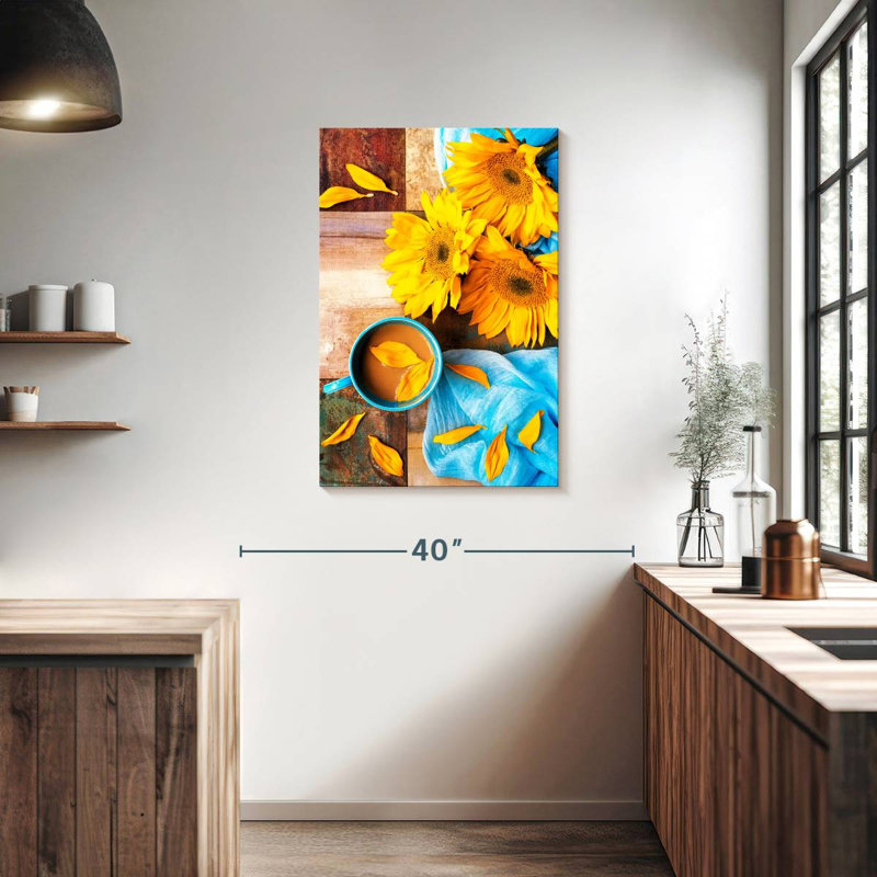 Café tournesol Harnek, H 36 po x l 24 po