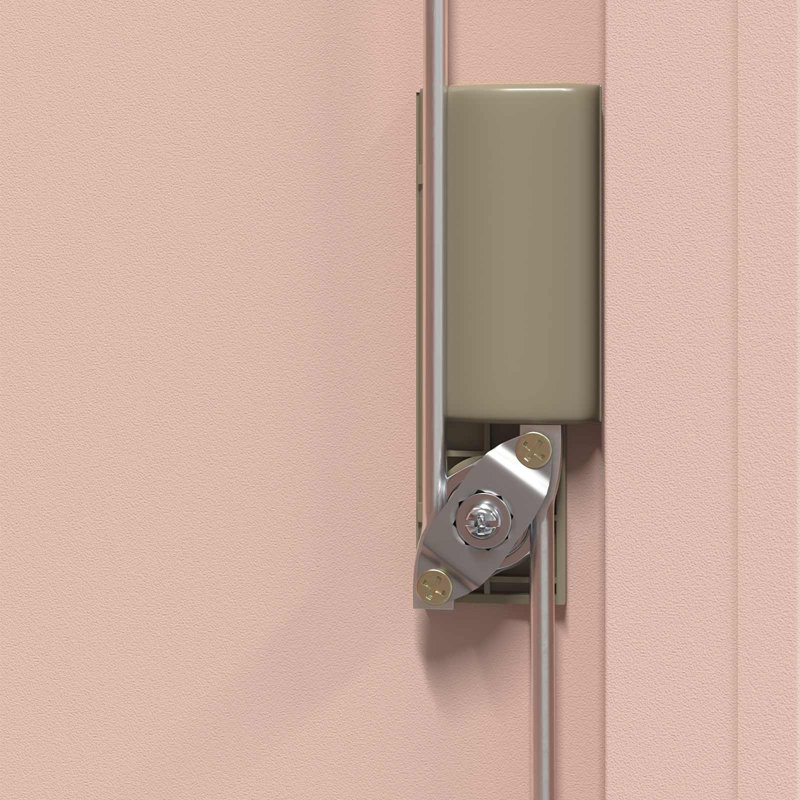  Storage Cabinet Steel Lockable, Pink