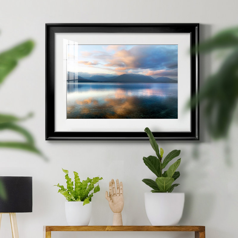 Magic Hour - photographie avec cadre photo, Cadre noir, H 30,5 po x l 42,5 po x P 1,5 po