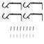 Accessoire de quincaillerie de rideau 6,69 po-1206528297