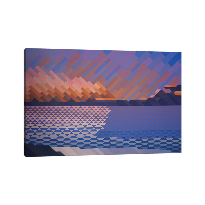 Abstract Sky by Jun Youngjin - Wrapped Canvas Gallery-Wrapped Canvas Giclée, 20.32cm H x 30.48cm W