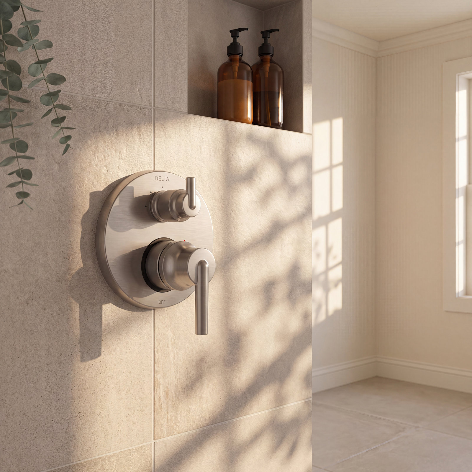 Trinsic 14 Series 3-Setting Shower Diverter Trim, Stainless