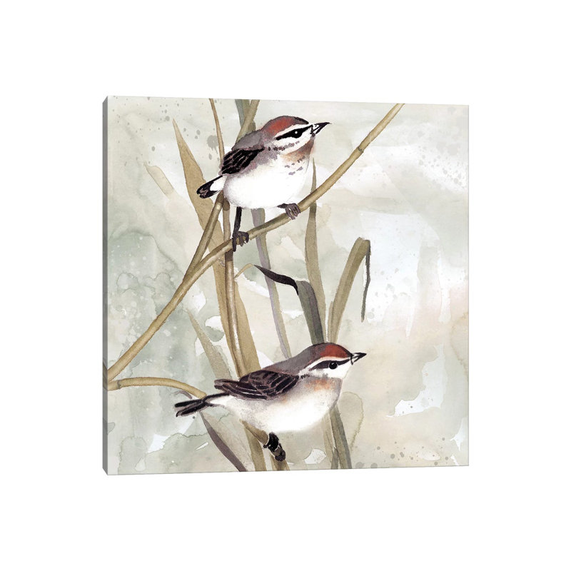Neutral Spring I by Carol Robinson - Print on Canvas, Wrapped Canvas, 30.48 cm H x 30.48 cm W