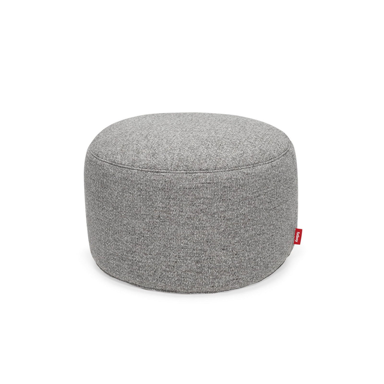 Point Large Mingle Pouf, Grid Stone
