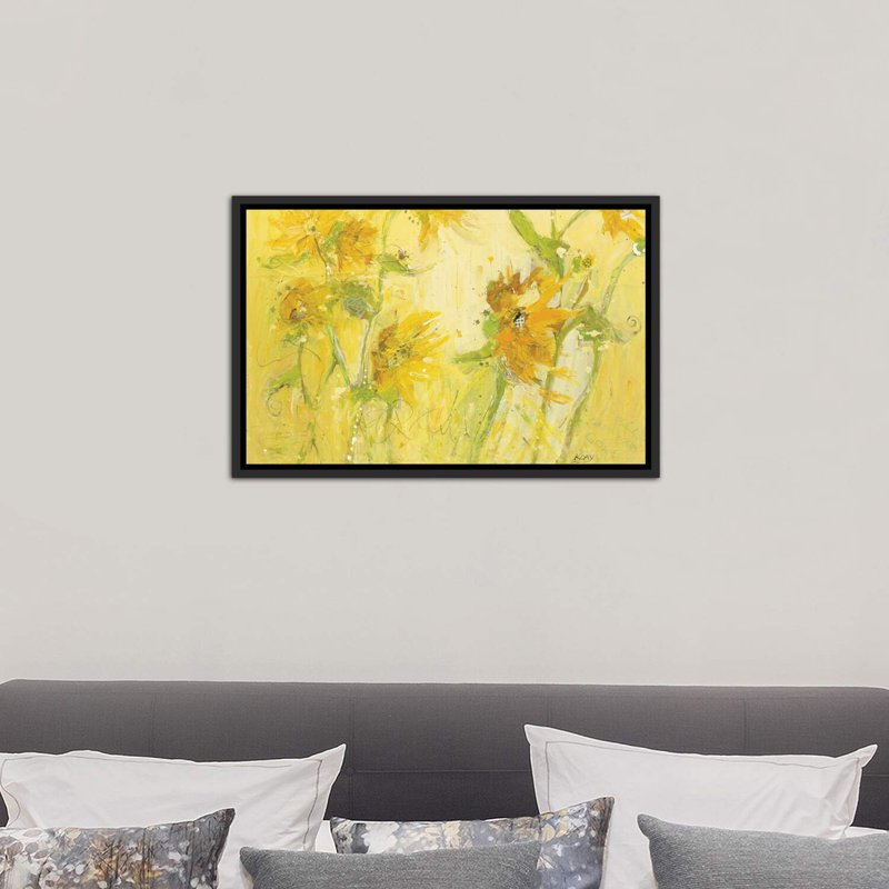 «Your Sweet» par Kellie Day - reproduction d'art, H 18 po x l 26 po x P 1,5 po, Toile avec cadre noir patiné