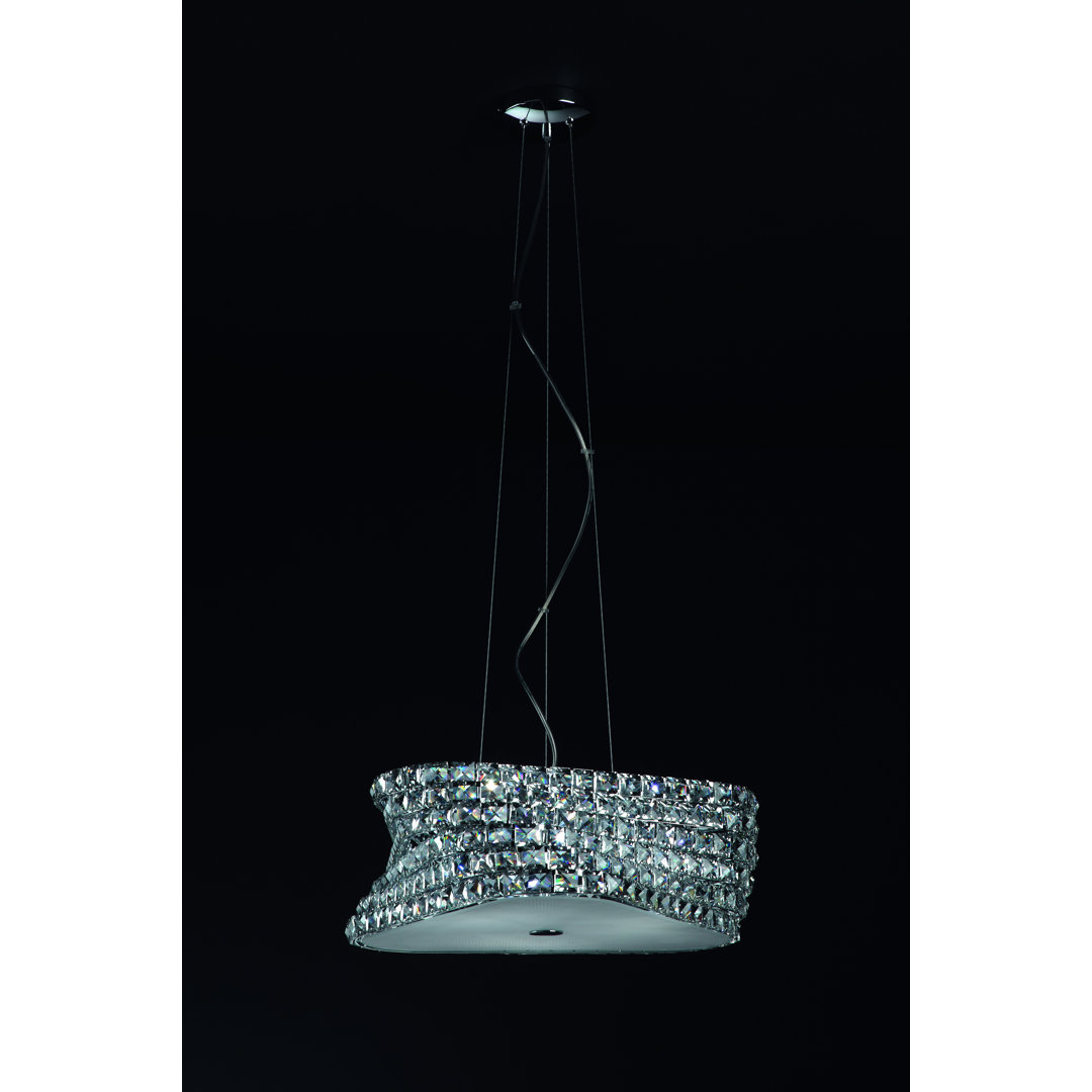 6 - Light Chrome Unique/Statement Pendant