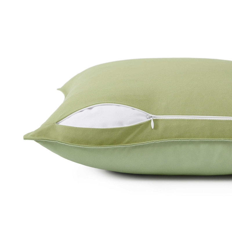 Coussin décoratif en coton imprimé Tommy Bahama, Carré 20 po, Paradis trouvé vert