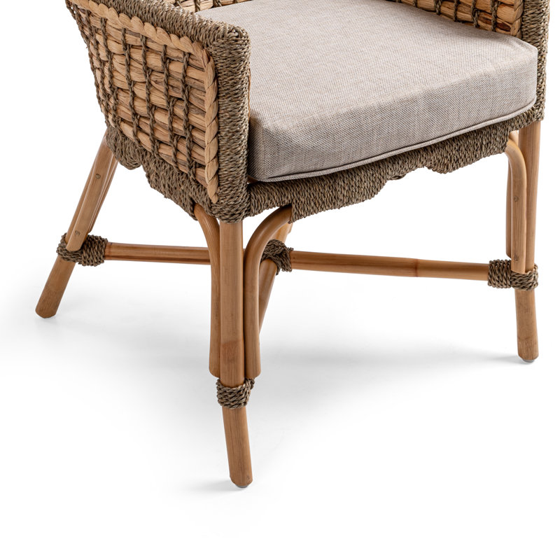 Chaise tissée Inira