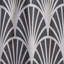 Panneau de rideau simple semi-diaphane avec passe-tringle Mid-Century-91490514