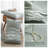 LIFETOWN Striped Duvet Cover Set,3 Pcs Breathable Durable 100% Washed Cotton Comforter Cover for All Seasons, Chic Linen Like Textured Bedding Set.-114652714-114652715