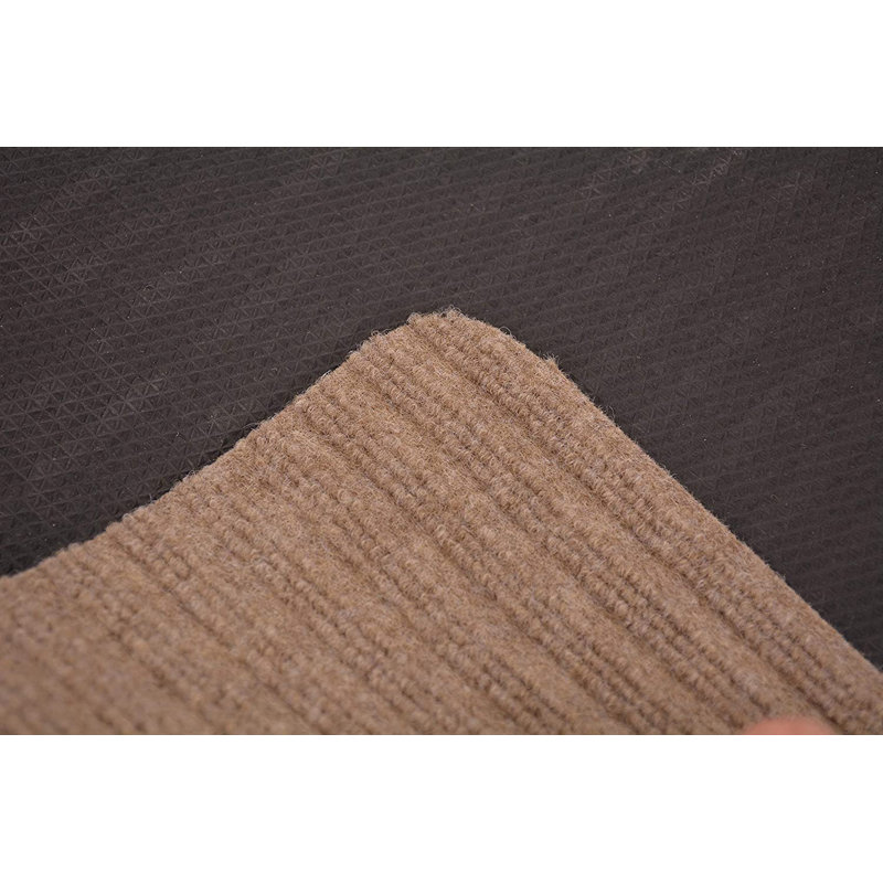 Tapis assorti pour tapis d'escalier nervuré, Rectangle 30 po x 30 po, Beige