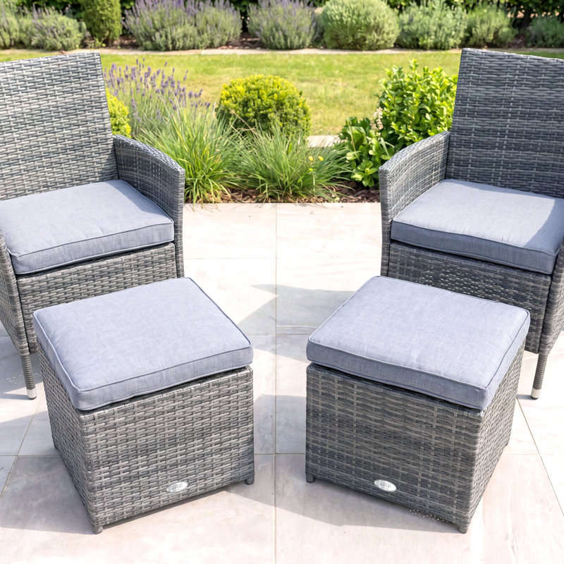 Napoli Upholstered Outdoor Ottoman