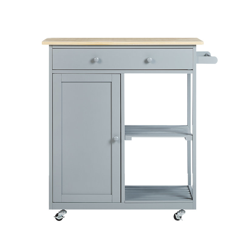 Aubagne Wood Kitchen Cart