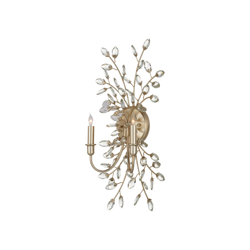 Applique murale Forget-Me-Not, Argent argent