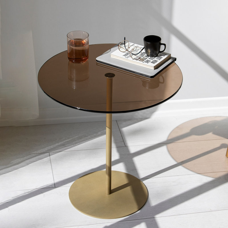 Siyan End Table, Bronze, Bronze