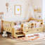 Lit pour chambre à coucher, lit avec tiroirs de rangement, lit en bois avec de jolis escaliers et garde-corps-1277630642-1277630647