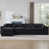 Dark Black Chenille