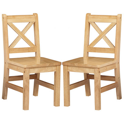Merrill Solid Hardwood Kids Chair by Harriet Bee