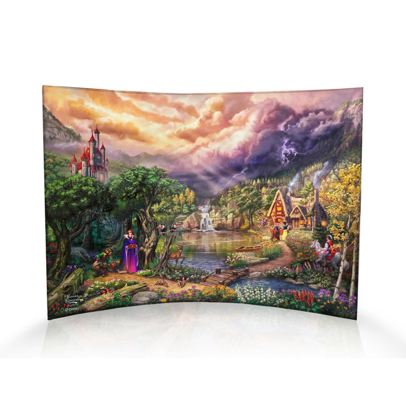 Imprimé acrylique incurvé Disney (The Evil Queen)