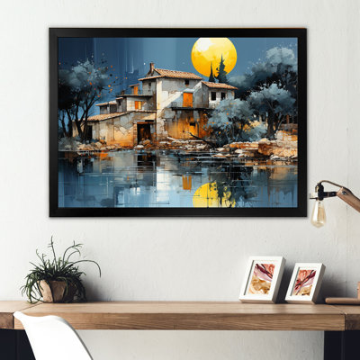 " The Silent Factory At Night "