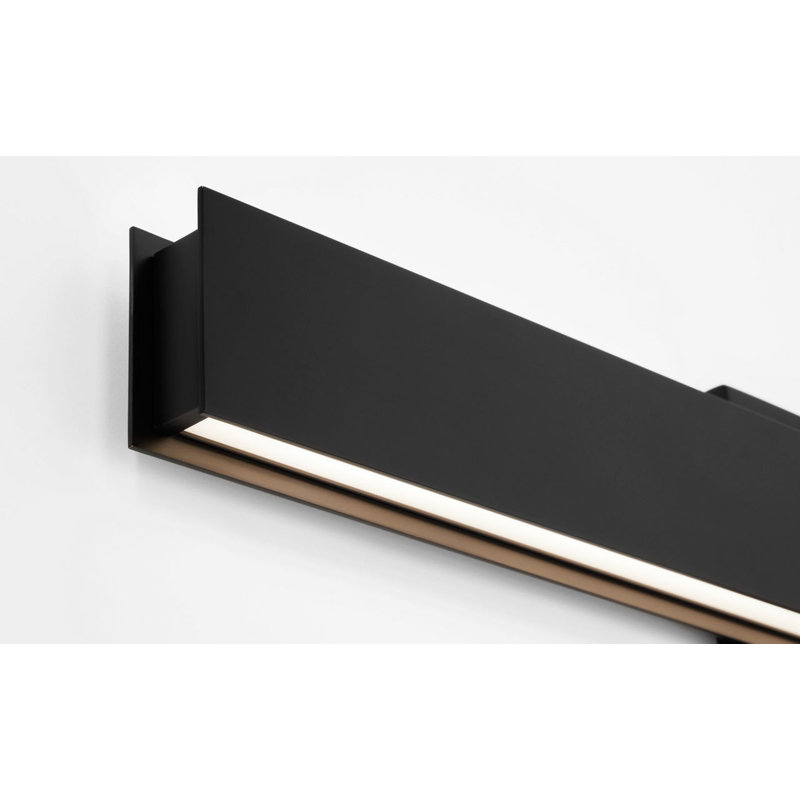 Bau 1 - Light LED Bath Bar, Nightshade Black