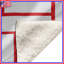 Couvertures rectangulaires rouges et blanches-130110895