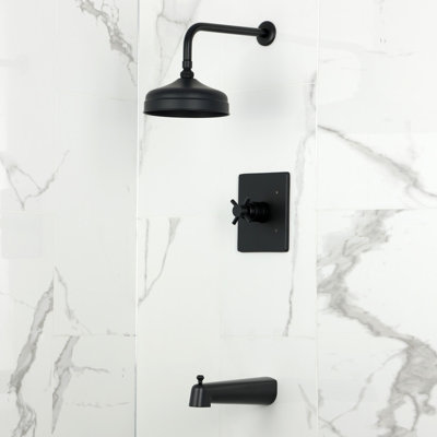 Kingston Brass Concord Single-Handle Pressure Balanced Tub And Shower Faucet